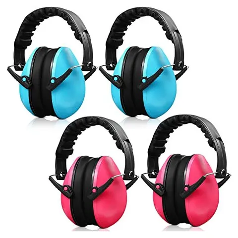 Yunsailing Kids Noise-Reduction Earmuffs – Pink, Blue