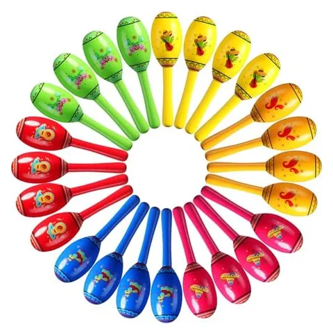Yunsailing Mini Wooden Fiesta Maracas