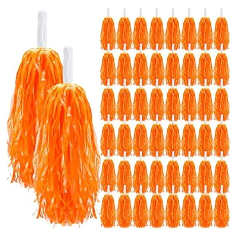Yunsailing Cheerleading Pom Poms – Orange