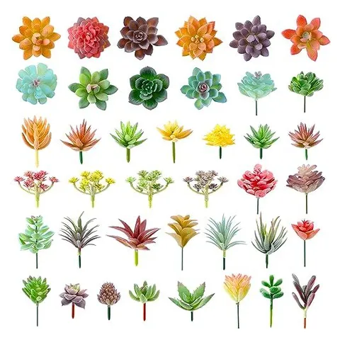 Yunsailing Mini Artificial Succulents