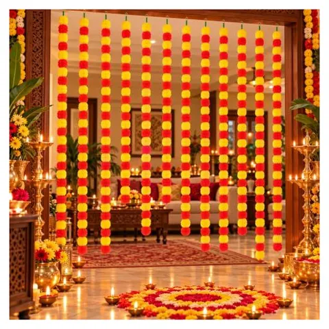 Yunsailing Marigold Garlands & Day of the Dead Decor