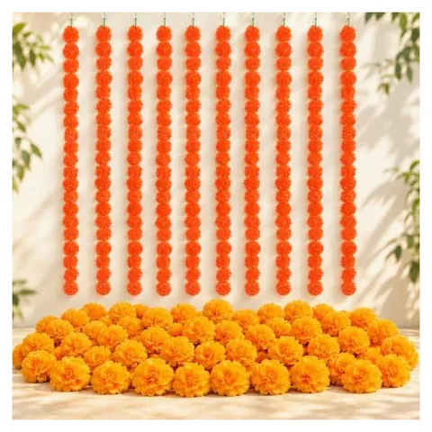 Yunsailing Marigold Garlands & Day of the Dead Decor