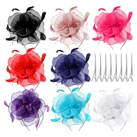Yunsailing Fascinator Hats – Multi Colors