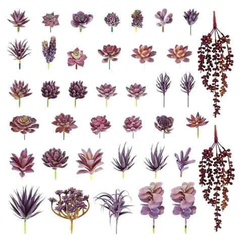 Yunsailing Mini Artificial Succulents