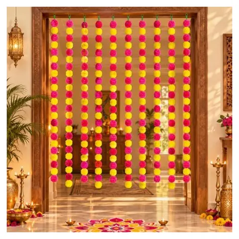 Yunsailing Marigold Garlands & Day of the Dead Decor – Yellow and Purple