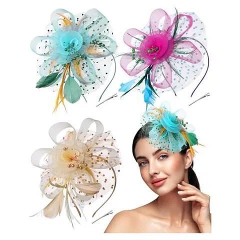 Yunsailing Fascinator Hats – Fresh Color